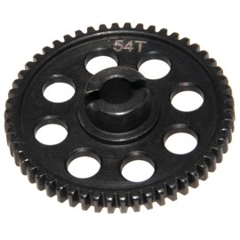 7591 Spur Main Gear Compatible with 1/18 Traxxas LaTrax Upgrade Rally Teton Desert Prerunner SST Ford Fiesta RC Car Steel Part Replace(54T)