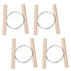 4PCS Wire Clay Cutter Cheese Plasticine Dough Cutting Trimming Sculpting