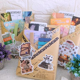 Blind Date with a Book Choose Your Genre Mystery Book Box With Bookish Stickers, Annotation Supplies, Bookmarks, Gift For Book Lovers and Book Clubs