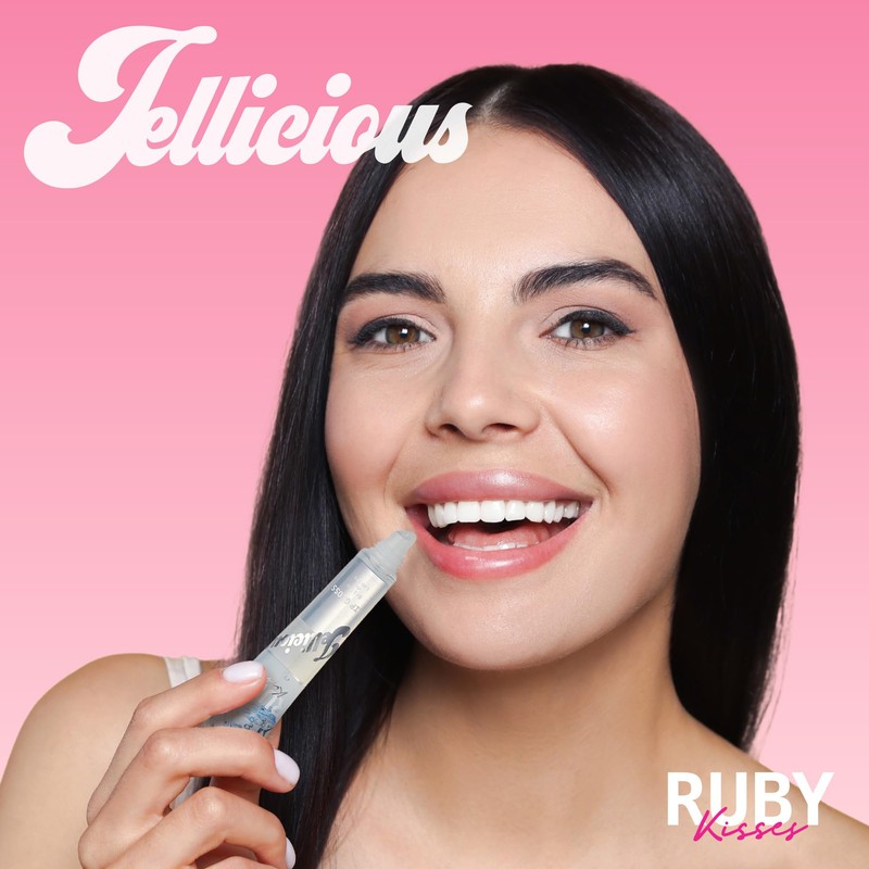 Ruby Kisses Jellicious Mouth Watering Lip Gloss JLG01 (3 PACKS)
