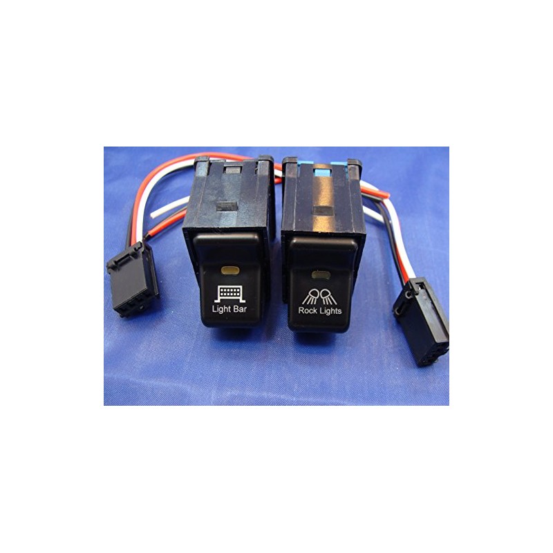 GCD Jeep Wrangler Sport Rubicon TJ Rocker Switch Pair -