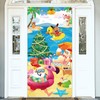 HOWAF Christmas July Door Cover, July Christmas Door Banner Party