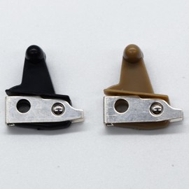 2 Pieces Hair Clipper Power Swithes, Hair Clipper Replacement Accessories Repairing Parts Compatible with Wahl 5 Star Magic Clip Senior Super Taper 8148 8504 1919 8591 Hair Clippers (Black&Brown)