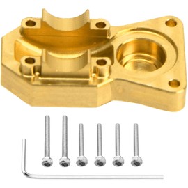 Vgoohobby RC Brass Differential Diff Cover Housing Balance Counterweight Compatible with Axial Scx24 AXI90081 AXI00001 AXI00002 1/24 RC Crawler Car