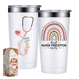 DOEARTE Nurse Preceptor Gifts - Preceptors Gifts Nursing - Thank You, Christmas Gift for Nurse Practitioner Women - 20oz Preceptor Tumbler