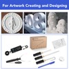 4 in 1 Foam Cutter Set with Digital Voltage Controller,