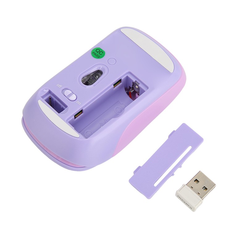 USB Keyboard Mouse 2.4G Wireless 68 Keys Low Consumption Retro