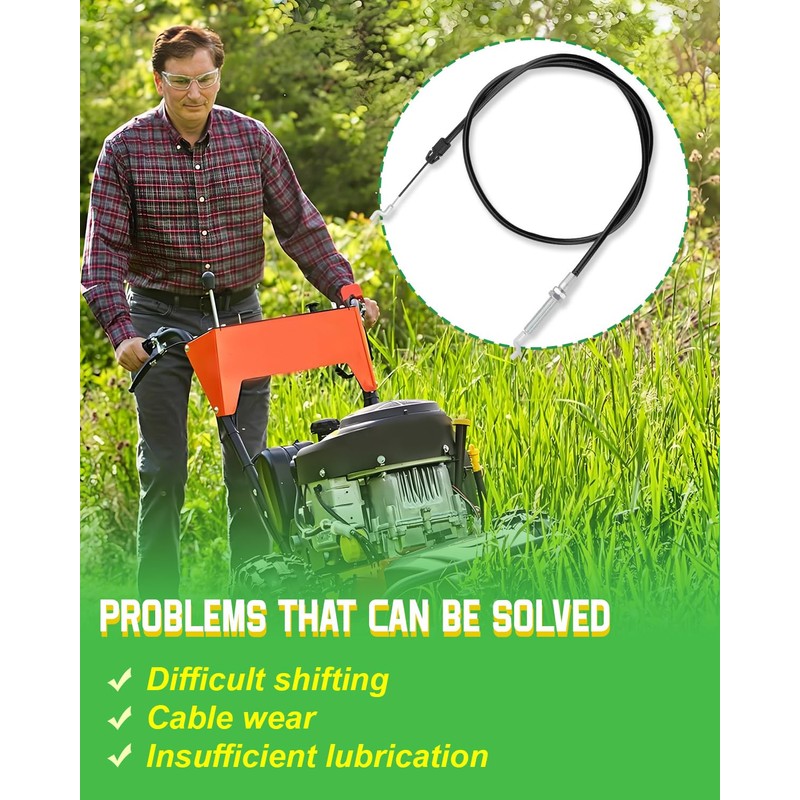Vudajuley 351311 Mower Shift Cable Fit for DR Power All