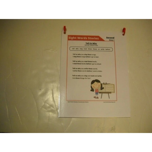Have Fun Teaching Second Grade Sight Word Reading Comprehension Stories