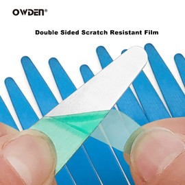 OWDEN Premium Metal Stamping Tapered Bracelet blanks,Width:5/8 inch and Length: 6 inch, Thickness: 1.5mm,10Pack Aluminum Bracelet Tapered Blanks for Jewelry Stamping Working.