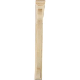 Ekena Millwork BKT01X12X12CRAL Crendon Wagon Wheel Wood Brackets, 1 1/2"W x 12"D x 12"H , Alder