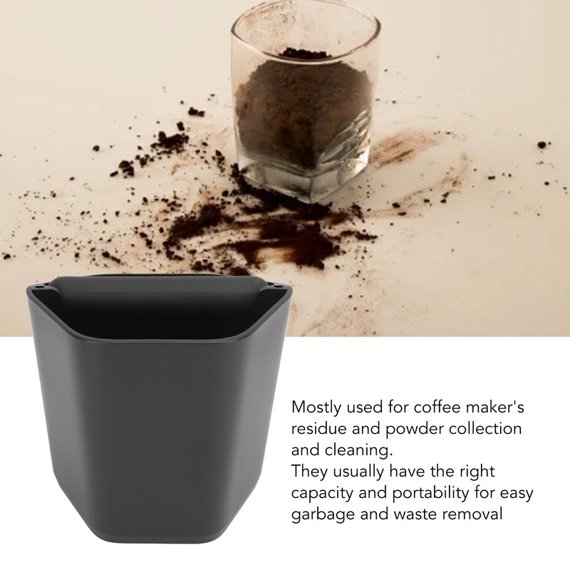 Coffee Knock Box Large Capacity Coffee Grounds Knock Box with