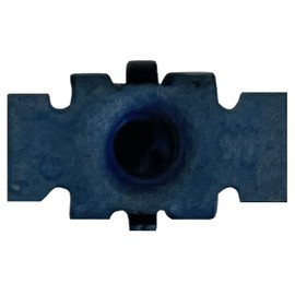 Blue Finish Mid Panel Push in Nuts - #8 (4.20 mm) Screw Size - 25 Bag