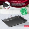 BAKKEN Kitchen Baking Pans - Nonstick Gray Coating, 13.58’’ ×