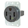 Bryant Electric 9450FR 50 Amp 125/250V NEMA 14-50R Flush Straight