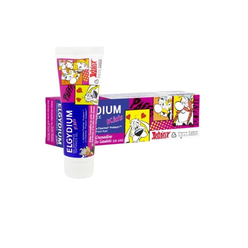 Elgydium Kids Asterix Toothpaste Toothpaste For Children 3-6 Years Old