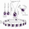 LMXXVJ - Juego de joyas para mujer, con forma de