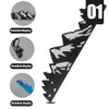 10 Inch Snow Mountain Graphic Logo Badge, Trunk Mountain Logo