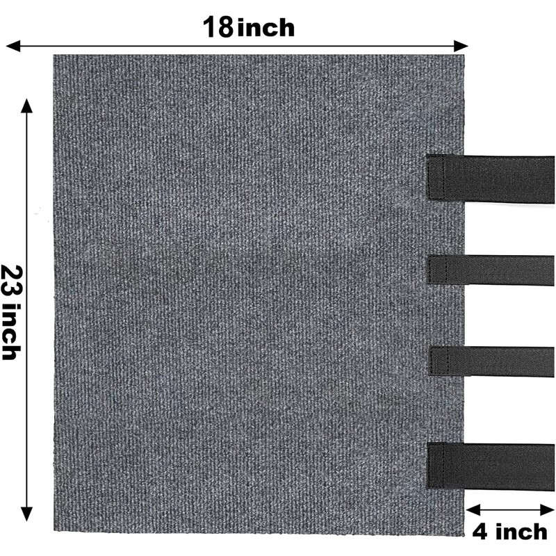 NEWFOM RV Step Covers 2 Pack, 18-23 Inch Wide RV