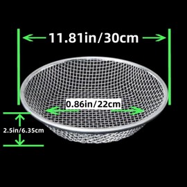 Mesh Gardening Sifter,10mm Sieve mesh Size， Perfect for 5 Gallon Bucket,for Sand Rocks Dirt Compost