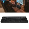 109 Key Left Hand Keyboard USB Wired 2 HUB Keyboard