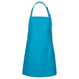 FAME Delta Plus Original Three Pocket Bib Apron - F10 - Turquoise (WFA83276TU)