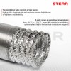 STERR - Flexible Aluminium Ventilation Hose, silver