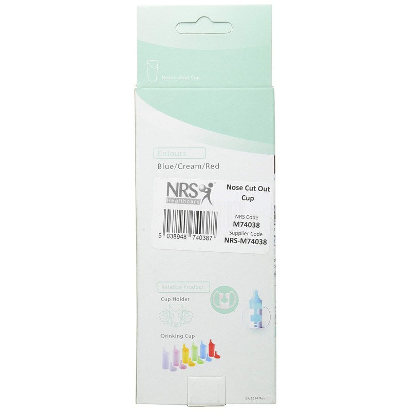 NRS Healthcare Nose Cut Out Cup
