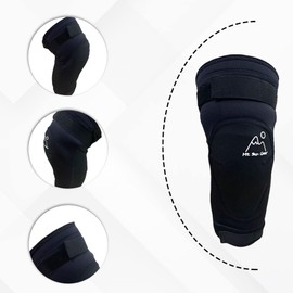 Mt. Sun Gear | Mountain Biking Knee Pads | Lightweight, MTB kneepads, Snowboard Knee Pads Comfortable for Men & Women | Protective biking Knee Pads - 1 Pair Per Pack (Large (L))