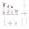 Travel Bottles for Toiletries, 11 PCS Leak Proof Refillable Squeezable