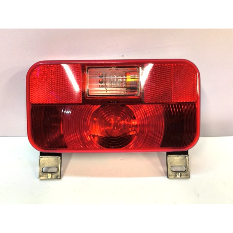 Bargman 30-92-109 Tail Light W/Backup, License Bracket & Black Base