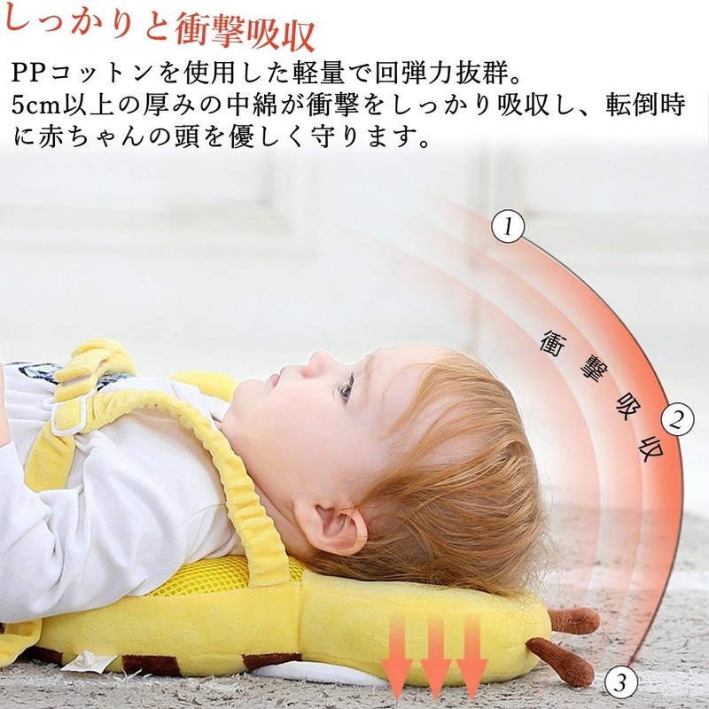 Fall Prevention, Baby Cushion, Backpack, Baby Head Guard, Cute, Prevention,