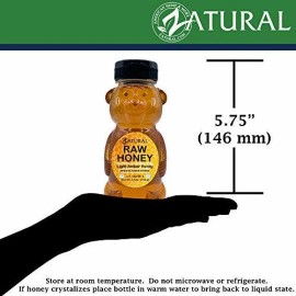 Zatural Honey Raw Fresh Air Idaho Grade A Light Amber Honey (3 Pound)