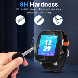 Aerku 3 Stück Schutzfolie Kompatibel mit Xplora X6 Play für Panzerglas, HD 9H Härte Displayschutzfolie, Anti-Kratzen Schutzglas, Anti-Bläschen Panzerfolie - Transparent