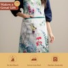 Maison d' Hermine Tropiques 100% Cotton Apron with an Adjustable