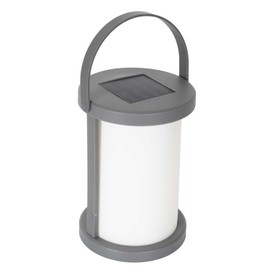 HOME DECO FACTORY, LAO0188, Black Solar Table Lamp, Ecological and Economical, Elegant Design, Weather Resistant, Soft Lighting for Outdoors, Size: Standard, Colour: Black