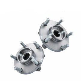 VHNROFE 2pcs Wheel Hub and Bearing Assembly Set Front Left Driver and Right Passenger Side for Infiniti for G35 2004-2006