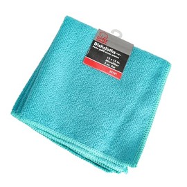 Chef Craft Microfiber Dishcloth, 2 pc. - Teal 12 x 12 inches