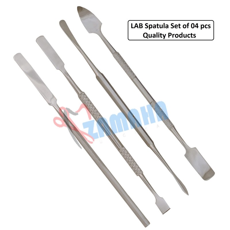 ZAMAHA UK 04 PCS Wax Carving Tools Dental Waxing Instruments,