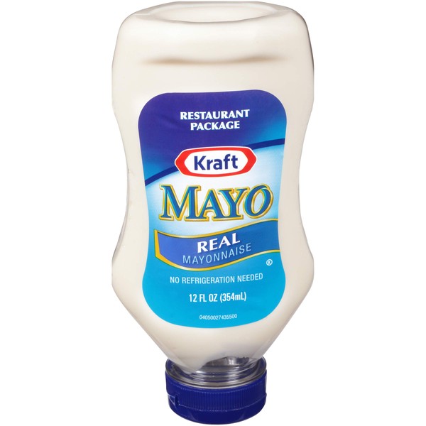Kraft Mayo Real Mayonnaise (12 oz Bottles, Pack of 12)