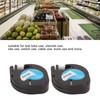 2Pcs Label Maker Tape 12mm Wide 13ft Long Waterproof Oil