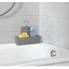 WENKO Minas Taupe Shower Caddy Wall Basket