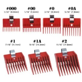 SPEED-O-GUIDE 1 PIECE SPEED-O-GUIDE HAIR CLIPPER GUIDE COMB ATTACHMENT 7 SIZES TO CHOOSE - No.0A - 5/16" (7.9mm)