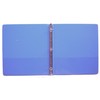 Blueberry 3 Ring 1" View Binder 8.5 X 11