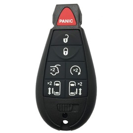 Horande Replacement Key Fob Case Cover fit for Chrysler Town and Country Dodge Grand Caravan Remote Control Key Fob Shell