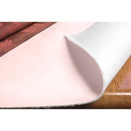 Yourtablecloth Deluxe Cushioned Heavy Duty Table Pad with Flannel Backing 52" X 90"Rectangle Pink Chablis