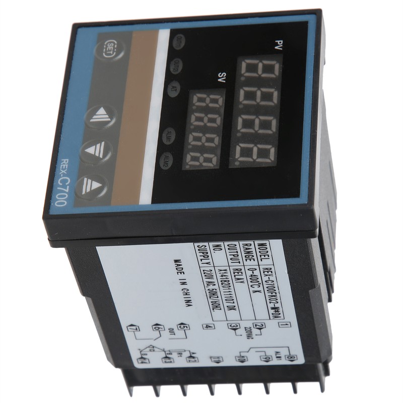 BERM PID Thermostat Digital Display Temperature Controller Switch 220V REX-C700FK02-M