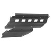 Hooke Road Front Skid Plate Textured Black Steel Offroad Accessories