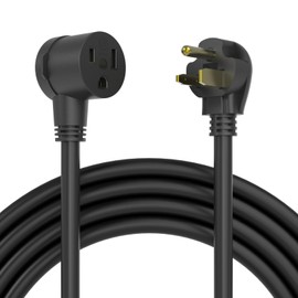 YESWELDER 15ft 250 Volt Welder Extension Cord 10 AWG Power Extension for Welding Machines, NEMA 6-50P to 6-50R
