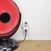 Programmable Thermostat Outlet Plug for Space Heaters and A/Cs, 120v/